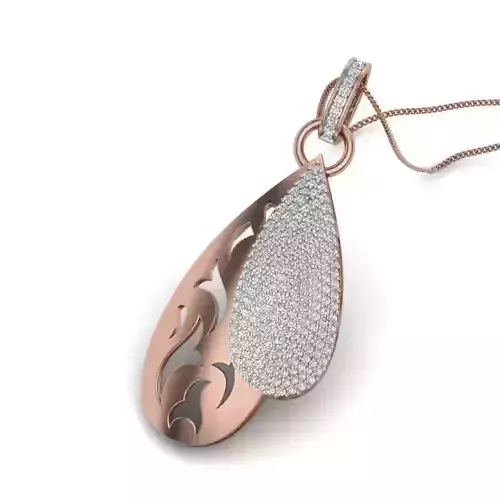 Diamond Pendant renders 3dm details