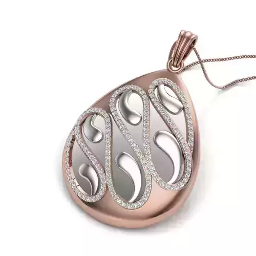 Diamond Pendant renders 3dm details