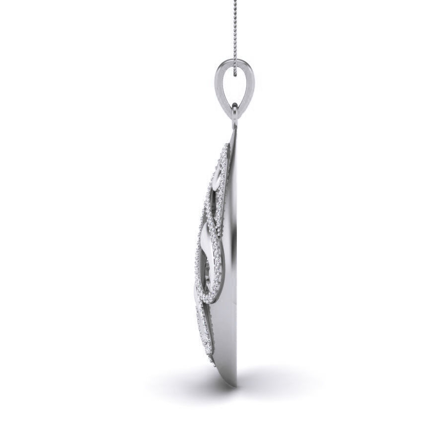 Diamond Pendant renders 3dm details 3D print model_10