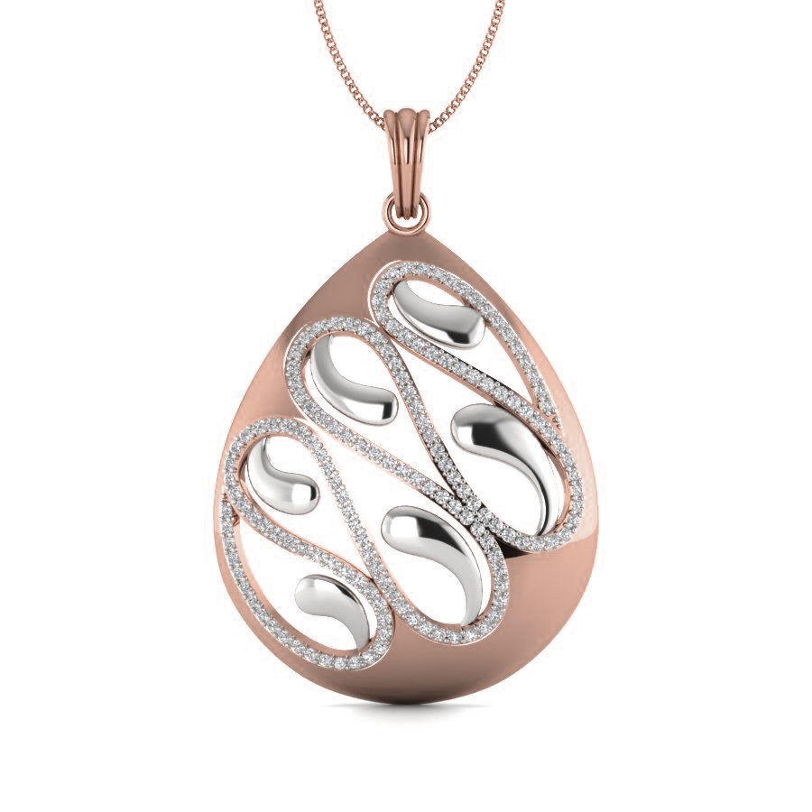 Diamond Pendant renders 3dm details 3D print model_17