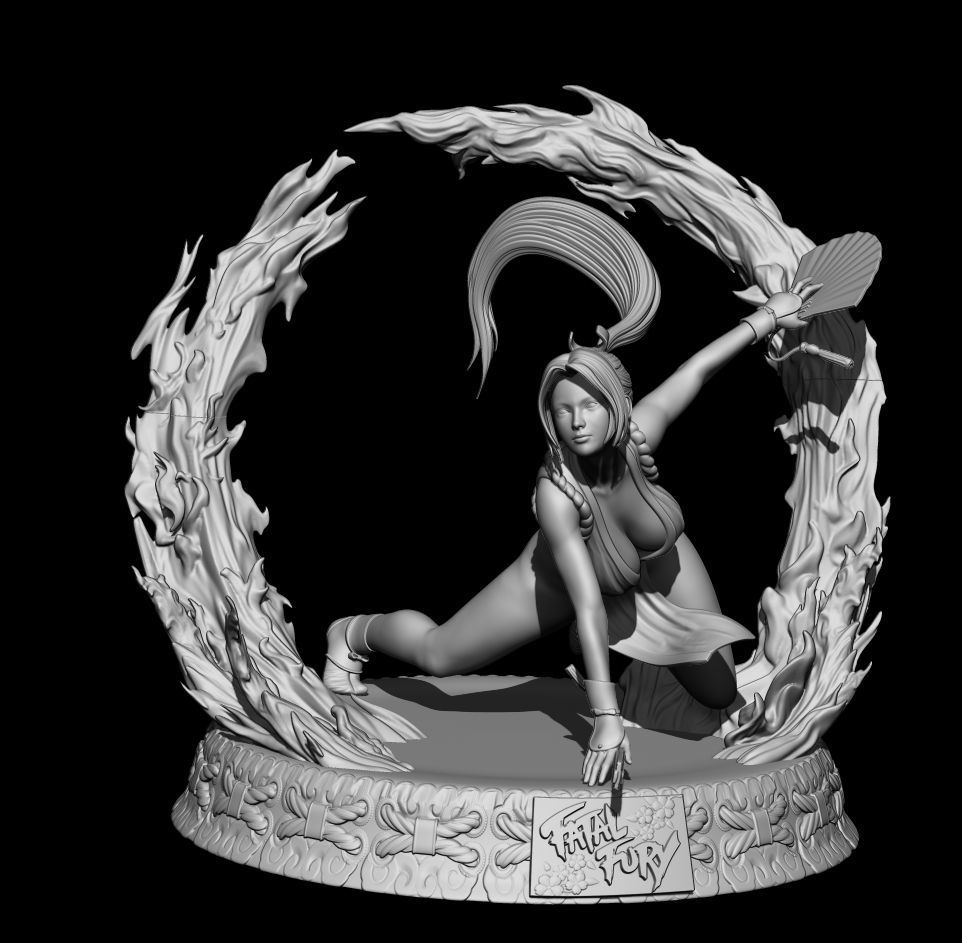 Mai Shiranui -Fatal fury  3D print model_8