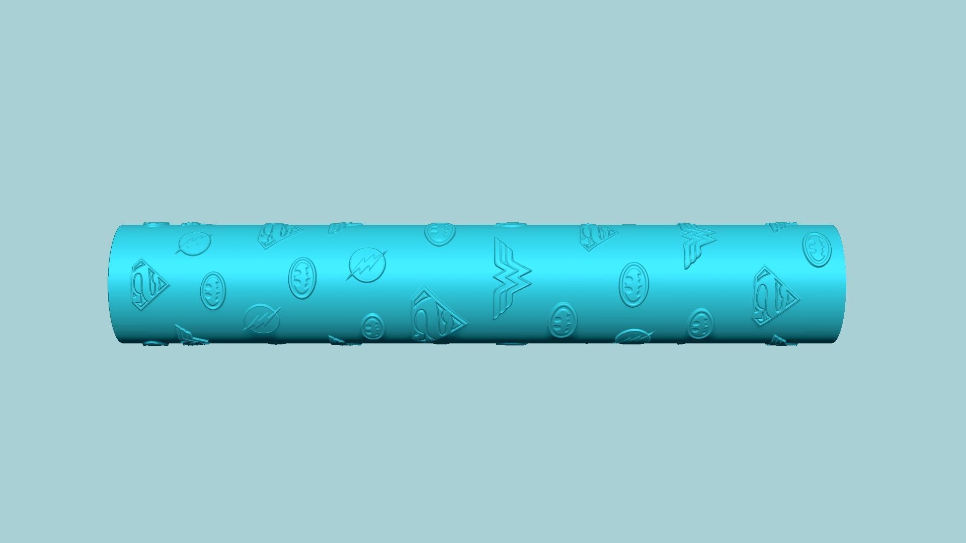 Texture Roll 78 DC Positive - Fondant Decoration Maker 3D print model_4