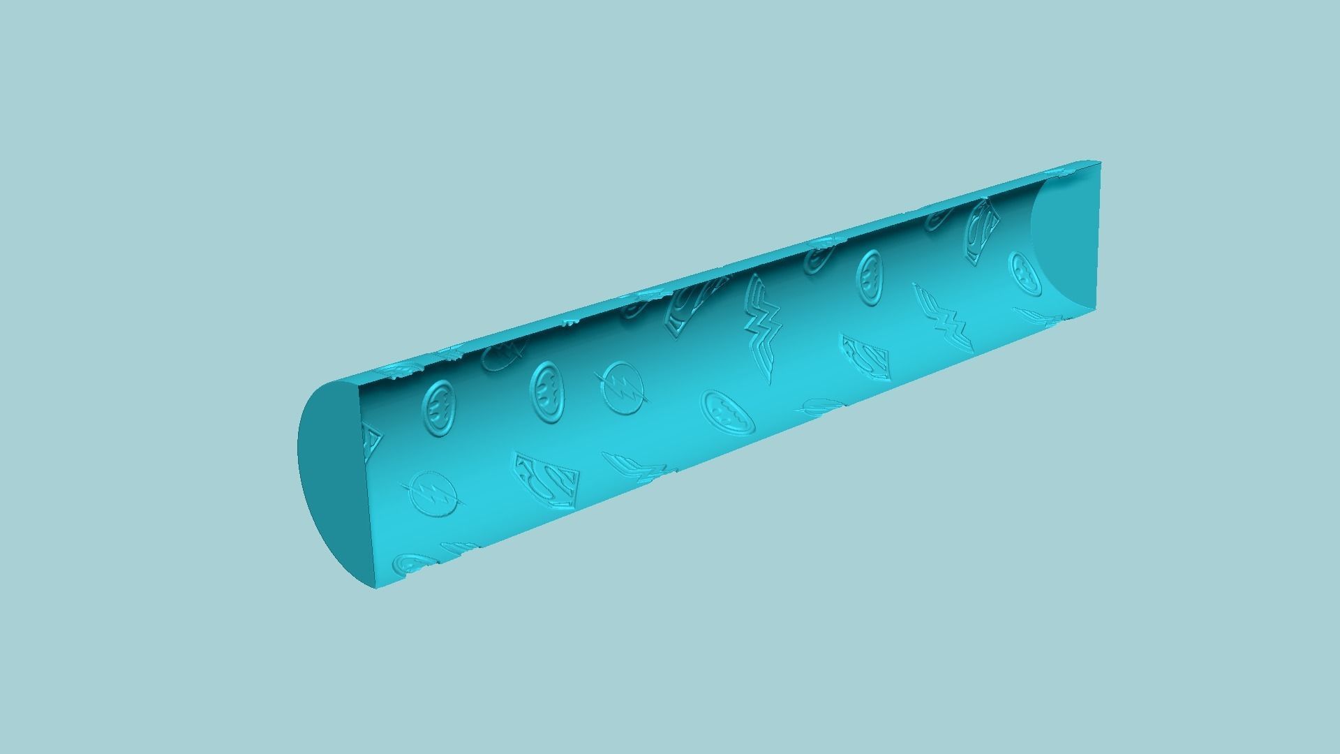 Texture Roll 79 DC Negative - Fondant Decoration Maker 3D print model_7