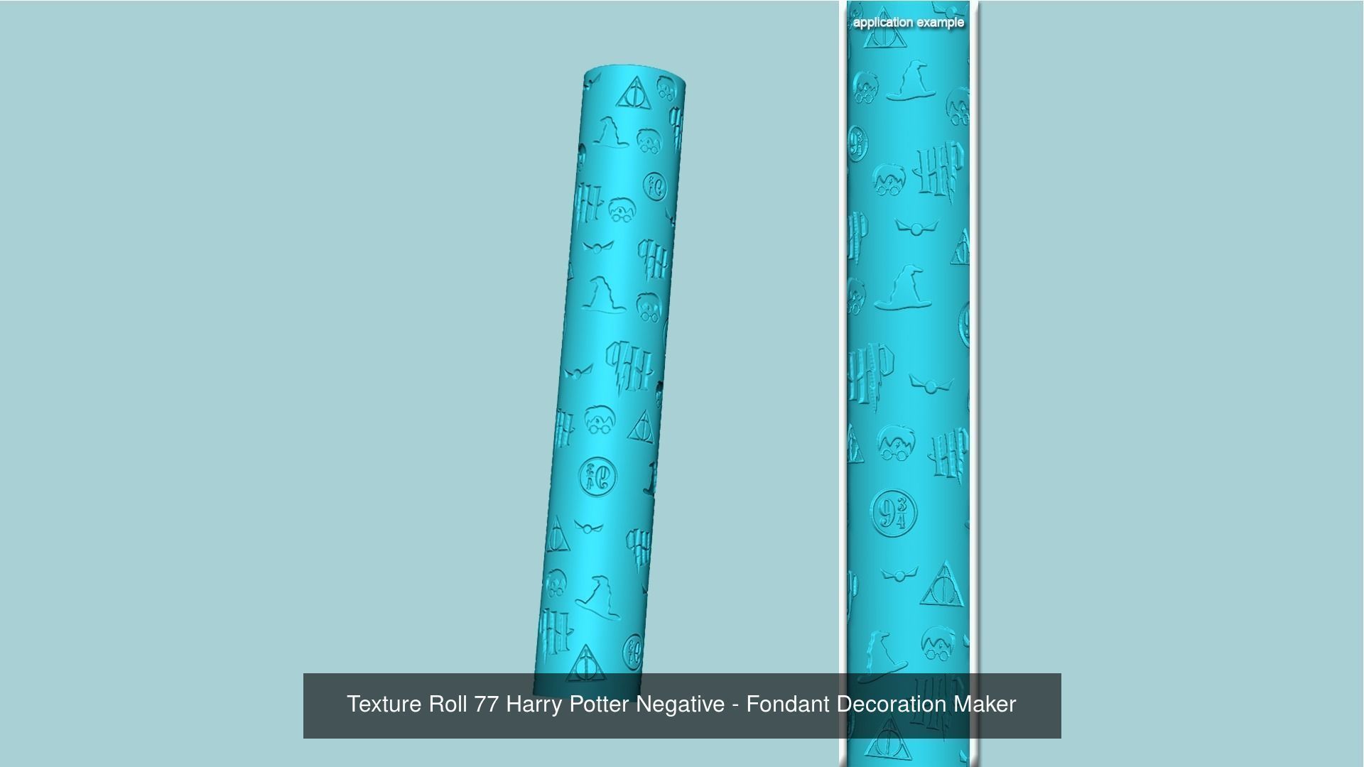 24 Texture Roll Branded Collection - Fondant Decoration Maker _21
