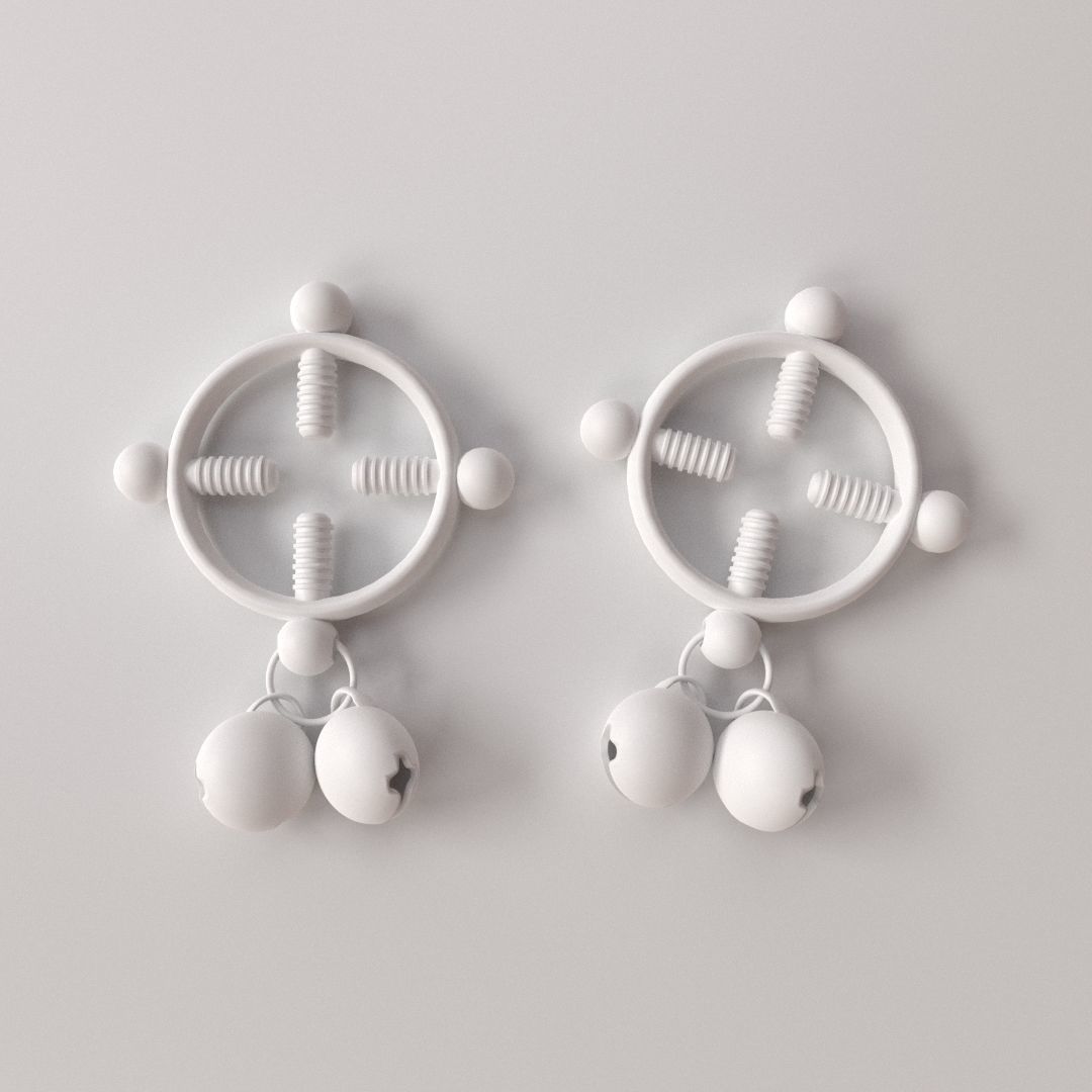 Nipple Ring 3D model_3