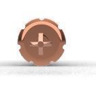 Destornillador de estrella  3D print model_2