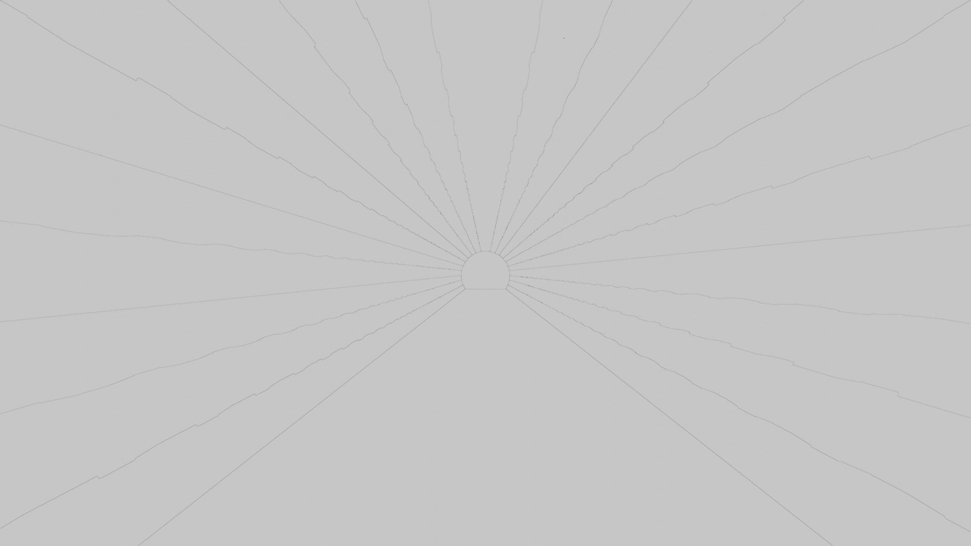 Sci-fi hallway Low-poly 3D model_10