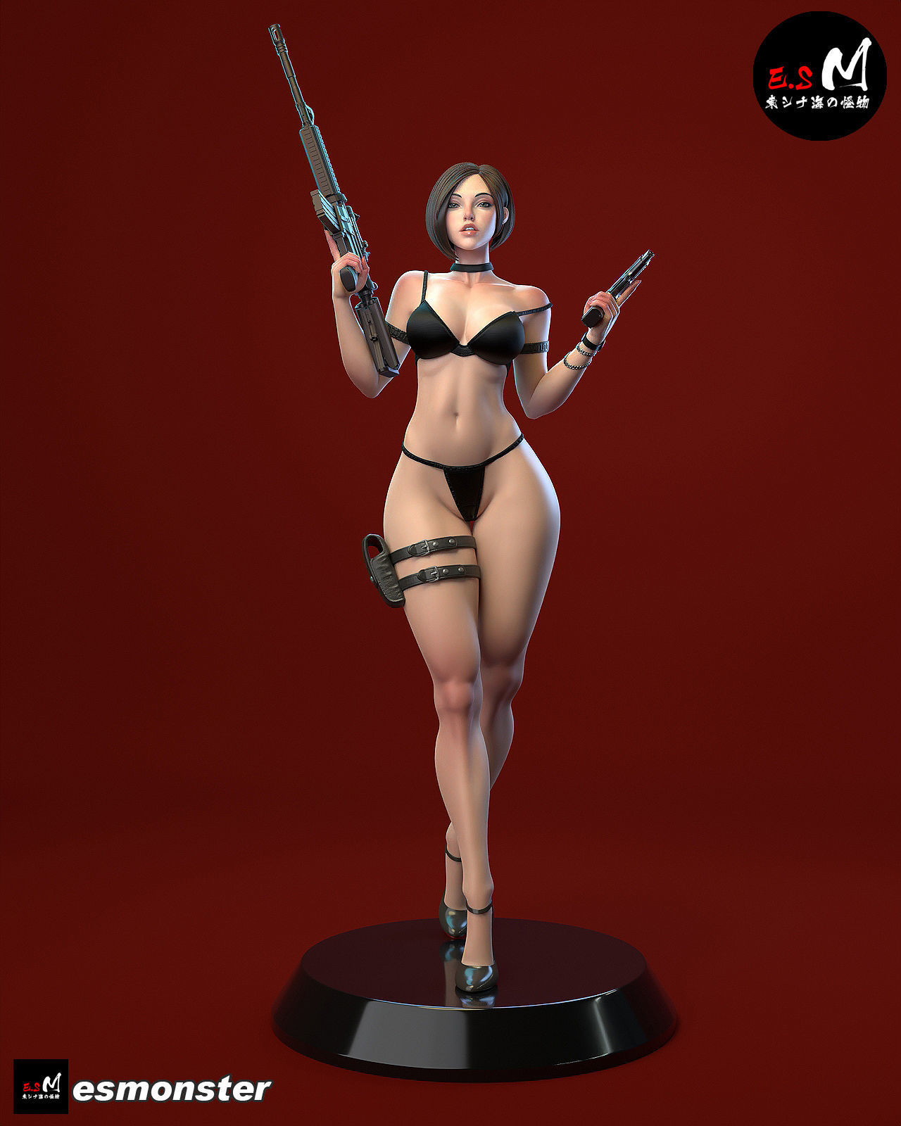 Ada Wang CHARACTER BY ESM 3D print model_5