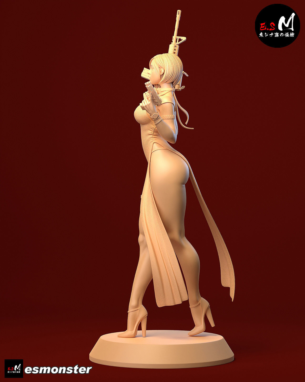 Ada Wang CHARACTER BY ESM 3D print model_42