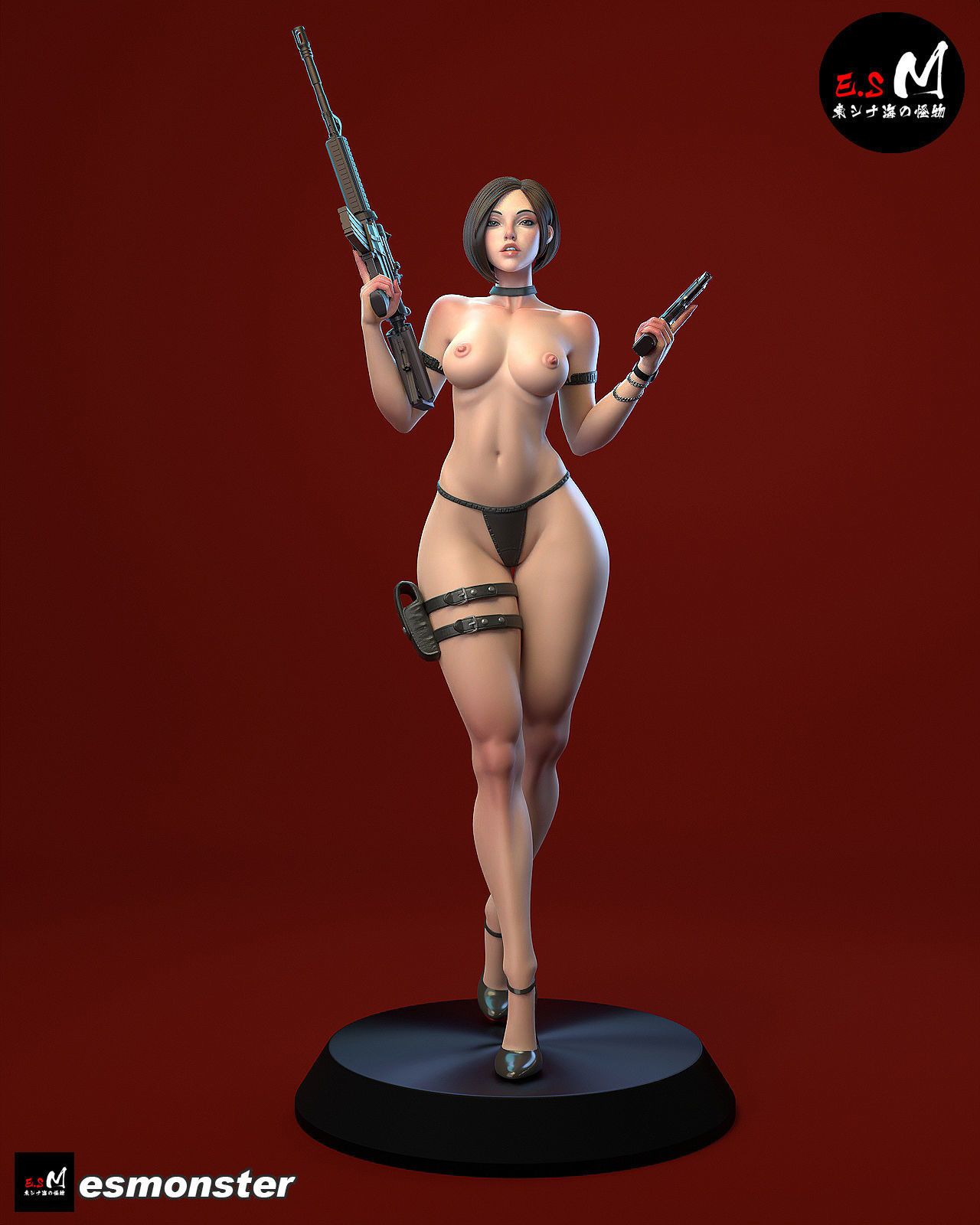 Ada Wang CHARACTER BY ESM 3D print model_18