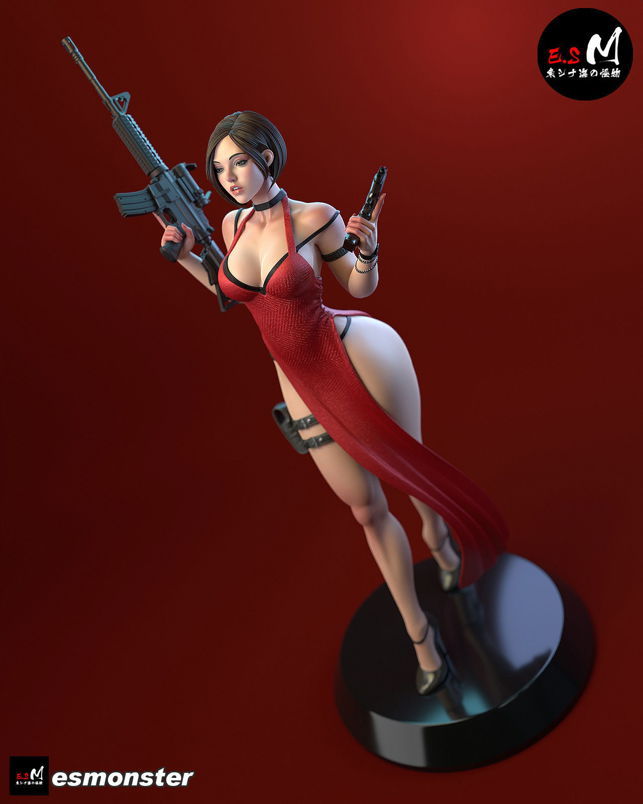 Ada Wang CHARACTER BY ESM 3D print model_16