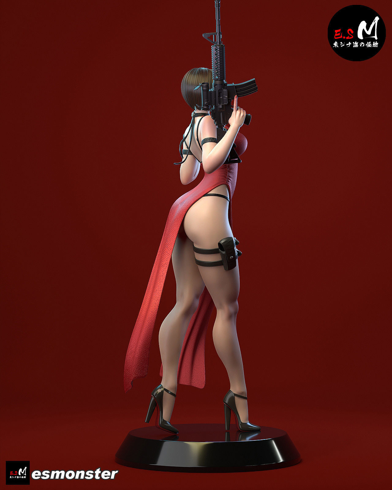 Ada Wang CHARACTER BY ESM 3D print model_34