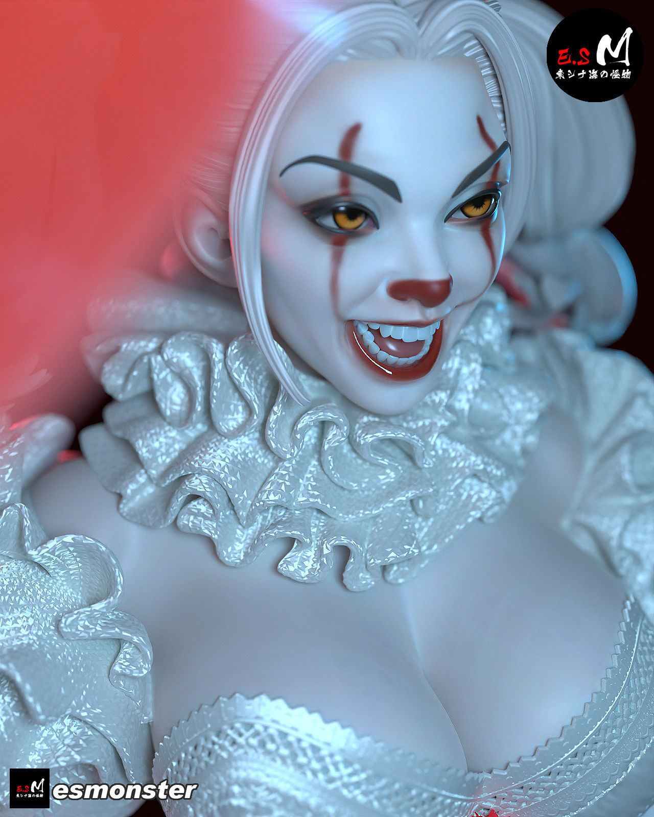 IT Joker CHARACTER BY ESM  3D print model_22