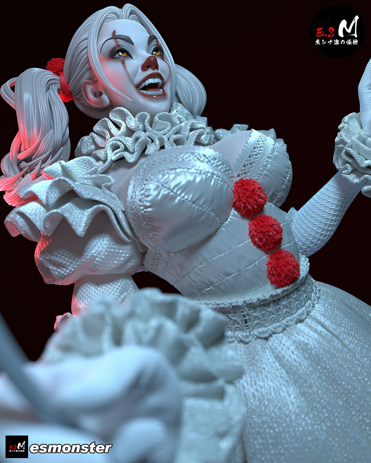 IT Joker CHARACTER BY ESM  3D print model_19