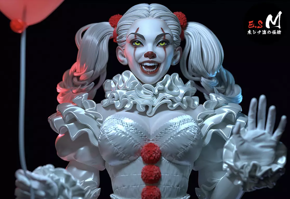 IT Joker CHARACTER BY ESM  3D print model_0