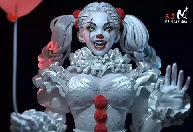 IT Joker CHARACTER BY ESM  3D print model