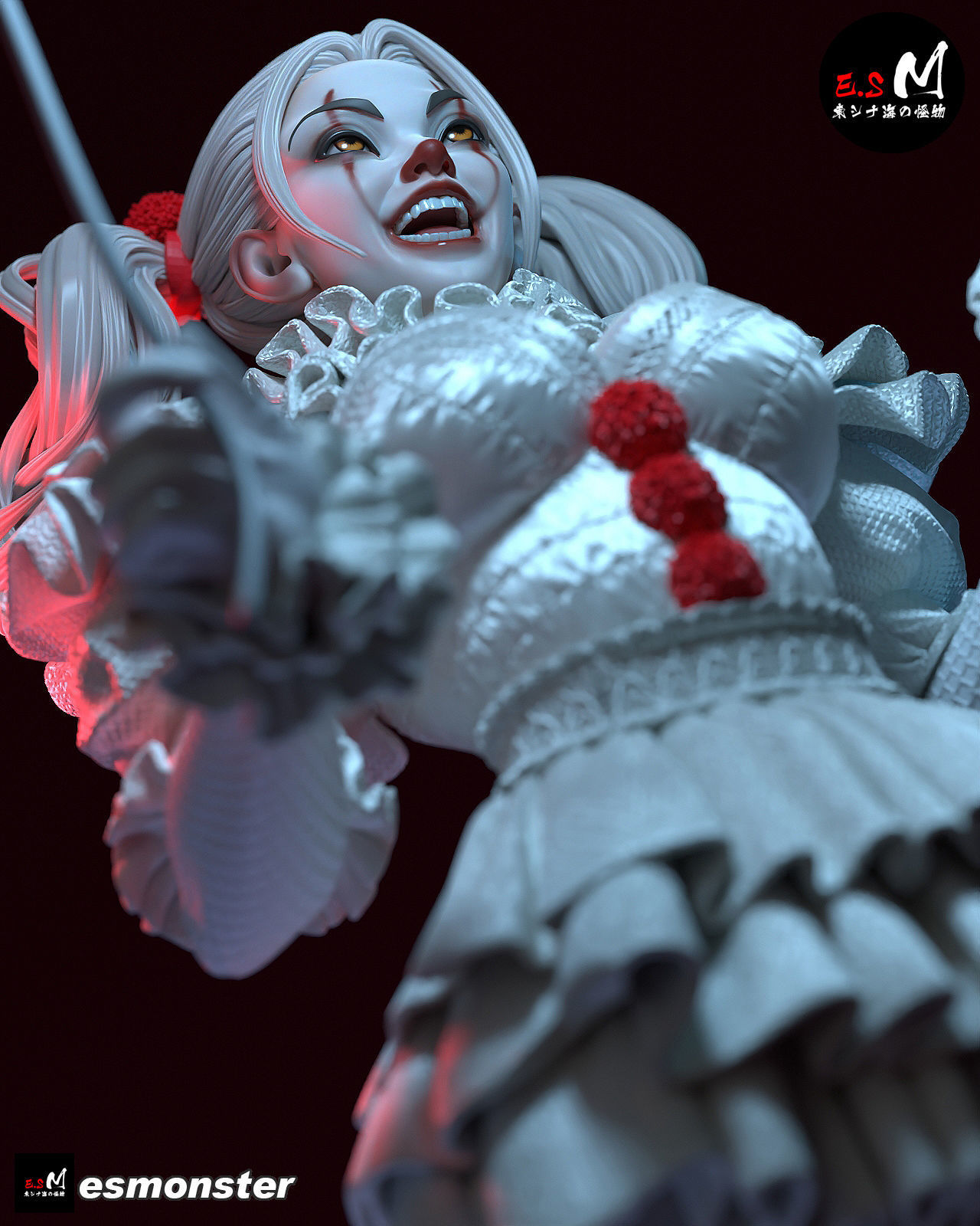 IT Joker CHARACTER BY ESM  3D print model_13