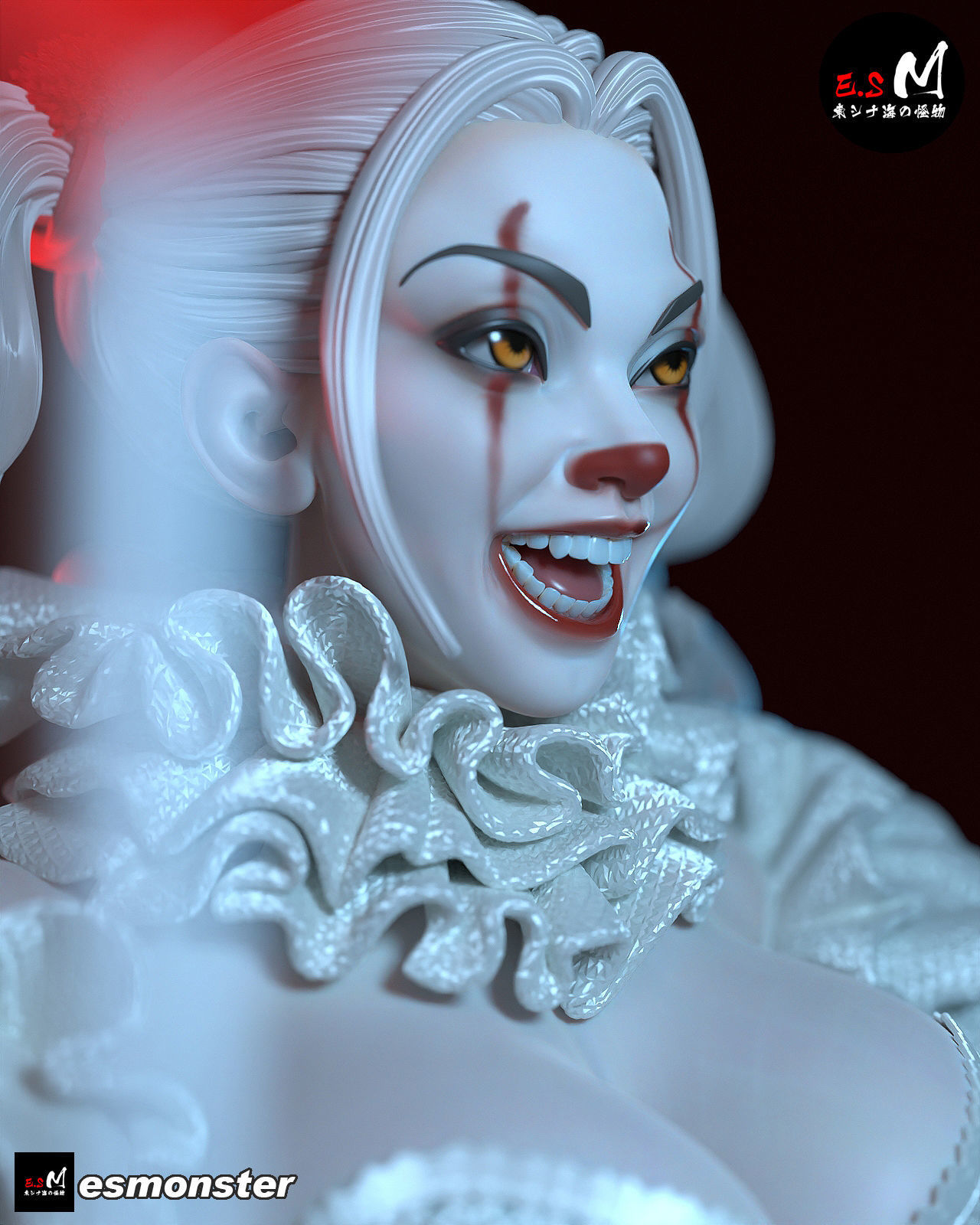 IT Joker CHARACTER BY ESM  3D print model_41