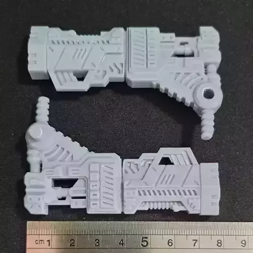 Transformers Ultra Magnus Twin Blaster Siege mold