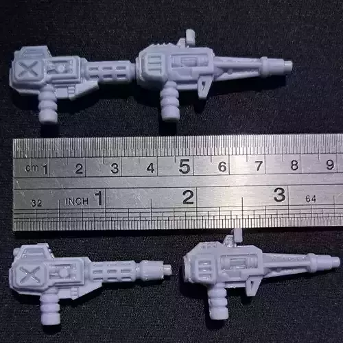 Transformers Earthrise Runabout and Runamuck gun 3D print model
