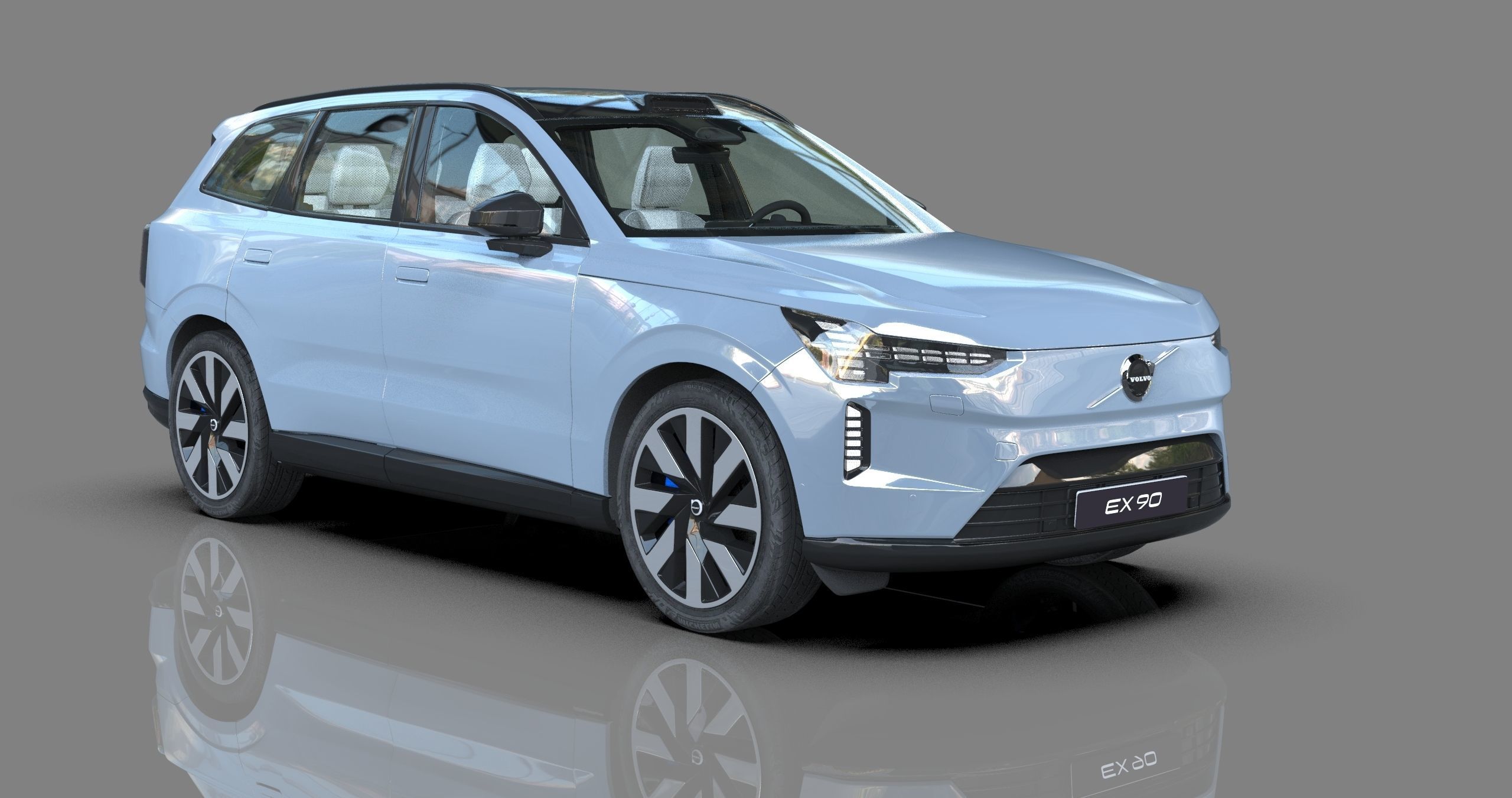 Volvo EX90 2023 Organizing 3D model_6