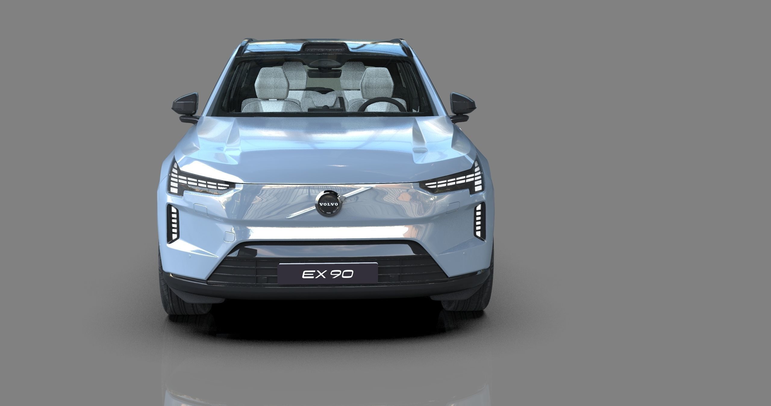 Volvo EX90 2023 Organizing 3D model_7