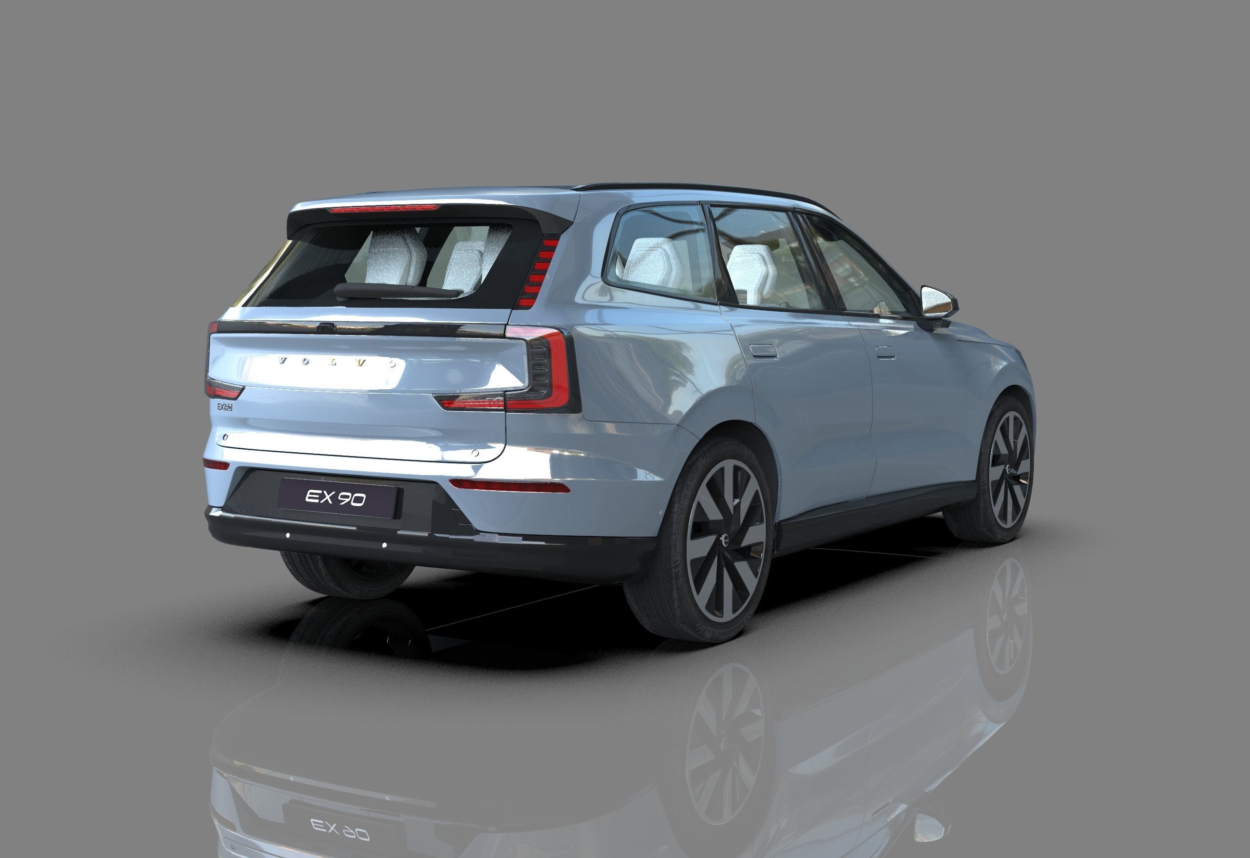Volvo EX90 2023 Organizing 3D model_4