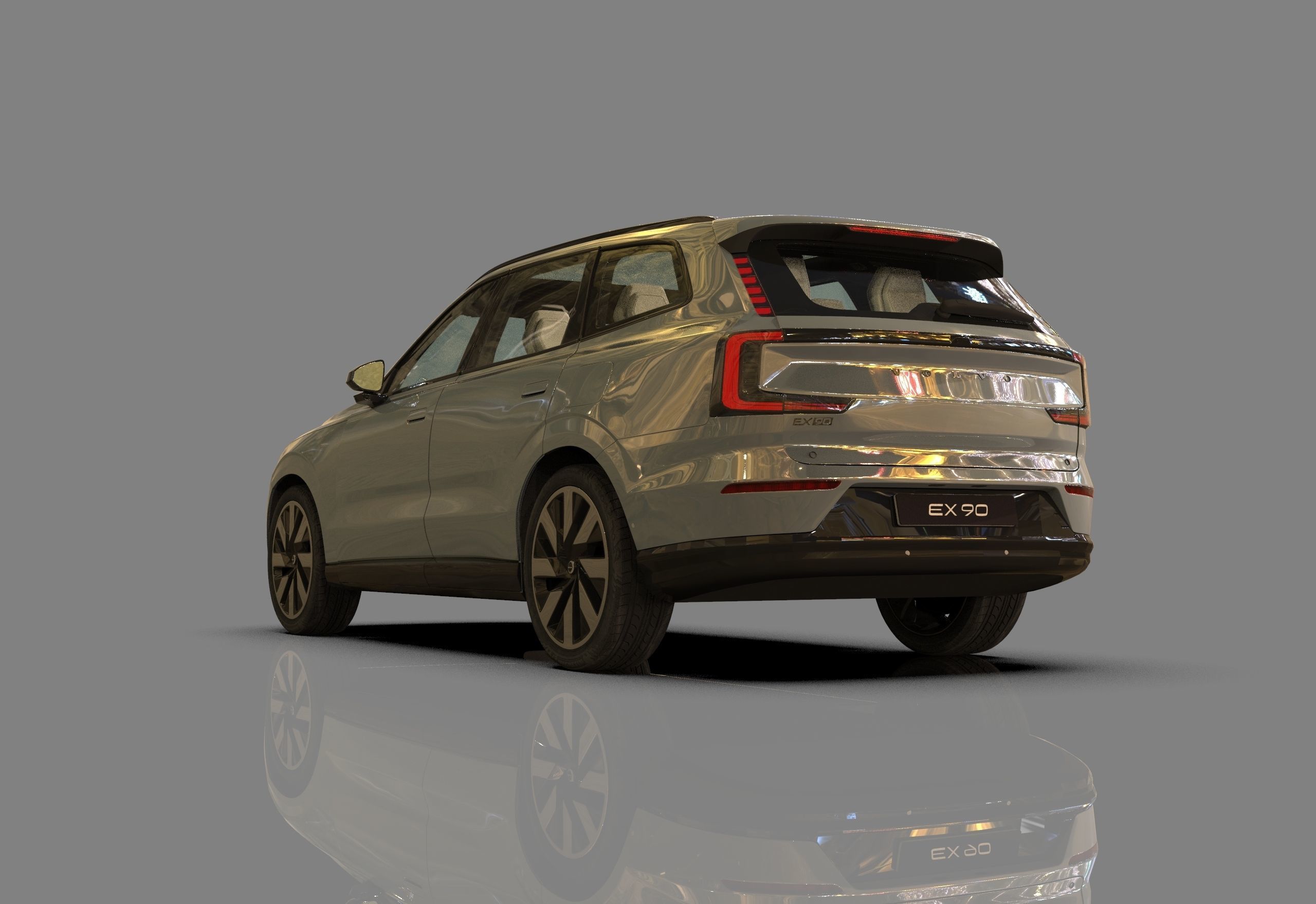 Volvo EX90 2023 Organizing 3D model_20