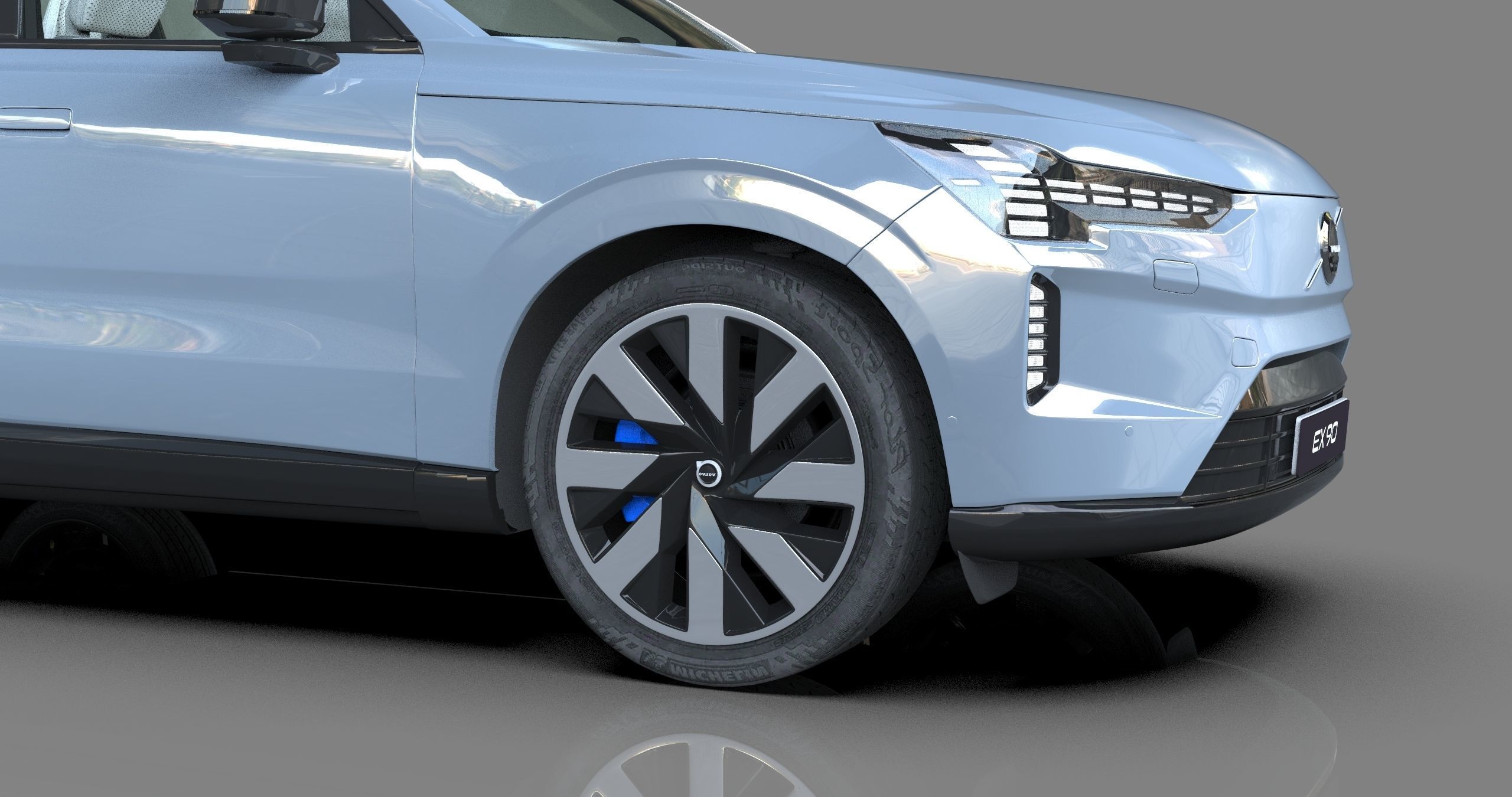 Volvo EX90 2023 Organizing 3D model_8