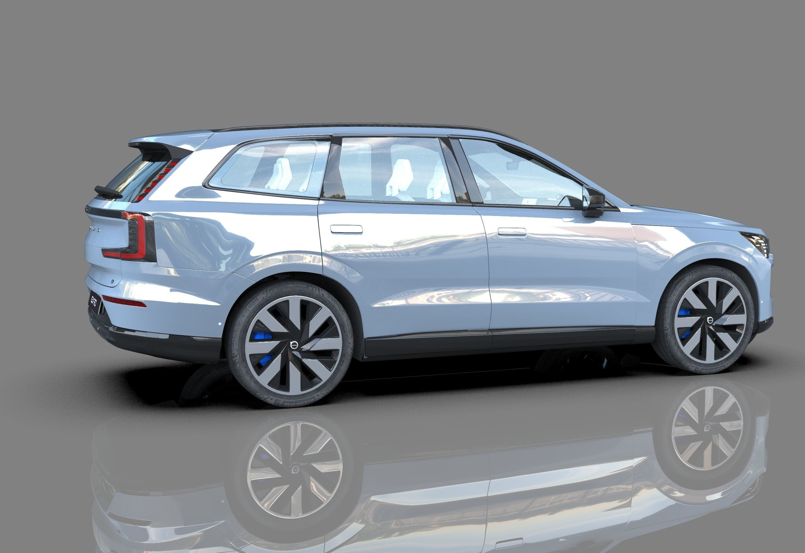 Volvo EX90 2023 Organizing 3D model_5