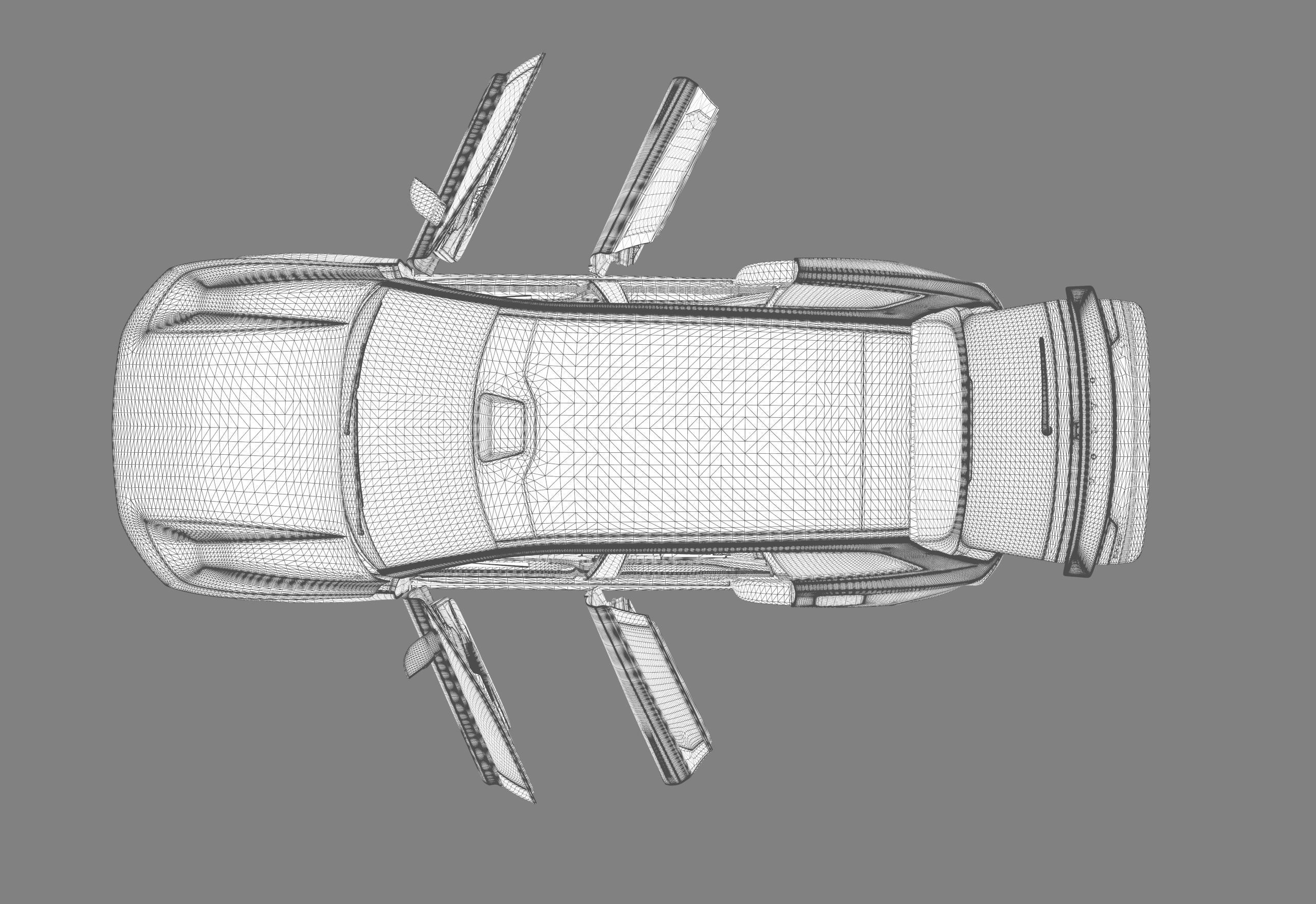 Volvo EX90 2023 Organizing 3D model_31