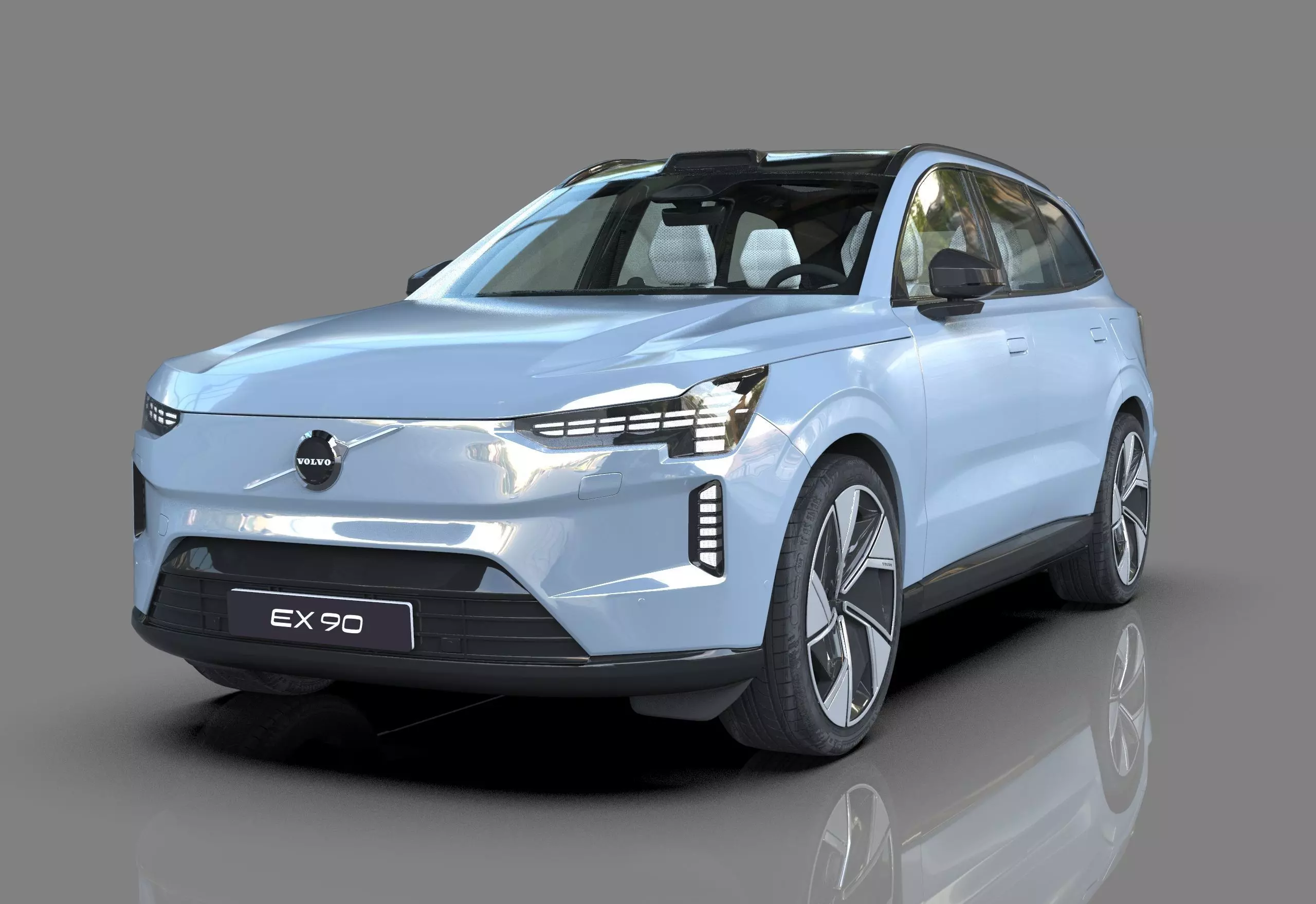 Volvo EX90 2023 Organizing 3D model_0