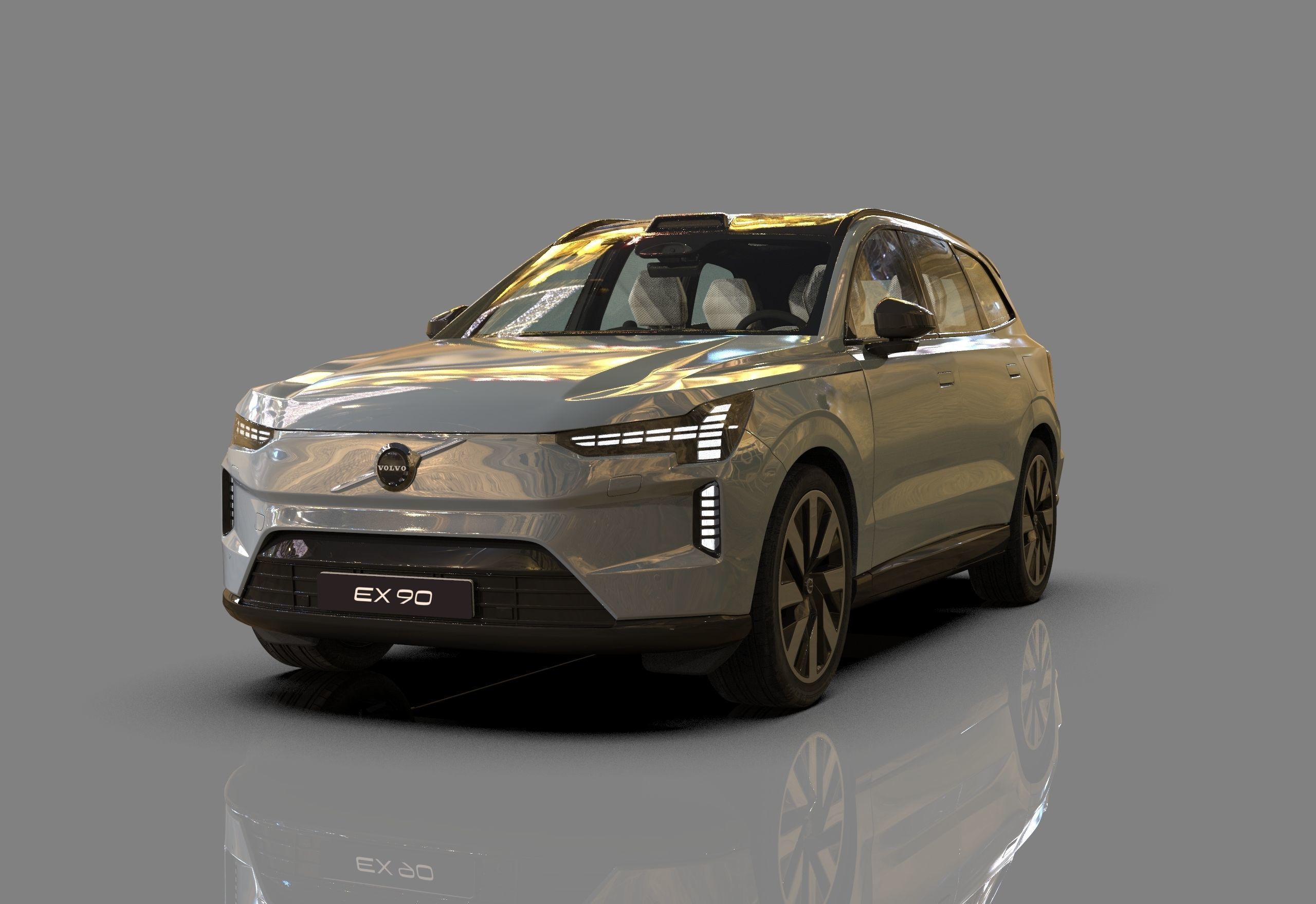 Volvo EX90 2023 Organizing 3D model_18