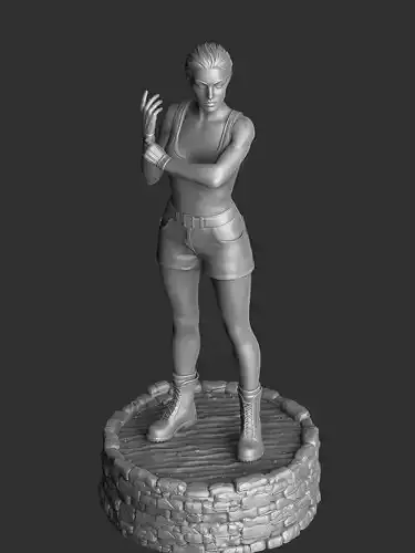Sonya Blade for 3d print STL