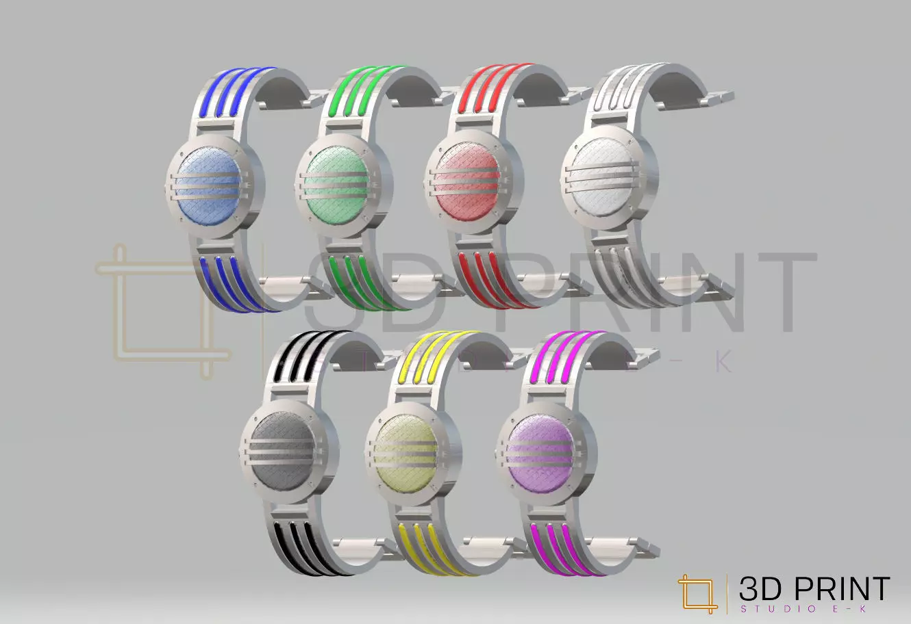Mighty Morphin Power Rangers Wrist Communicator 3D print model_0