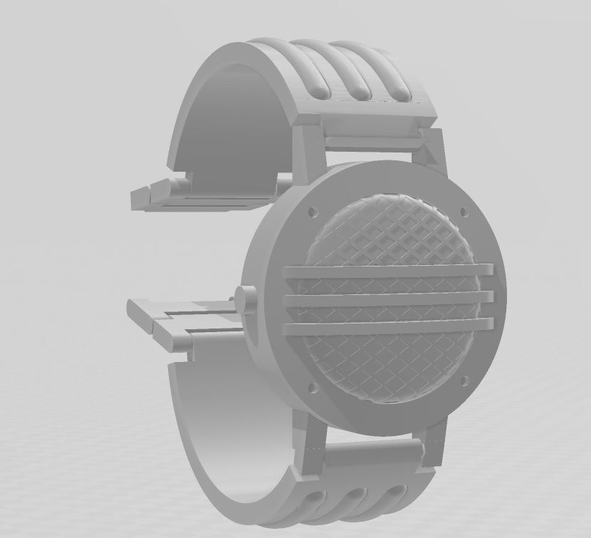 Mighty Morphin Power Rangers Wrist Communicator 3D print model_14
