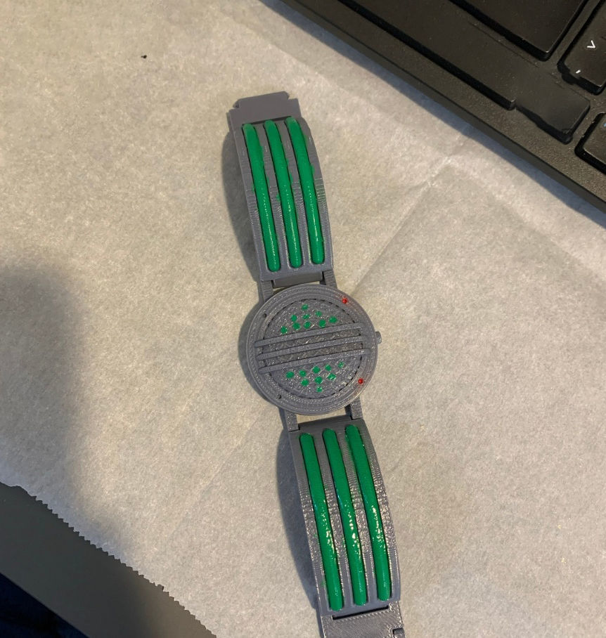 Mighty Morphin Power Rangers Wrist Communicator 3D print model_10