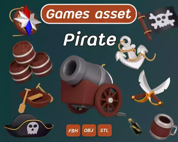 Pirates games asset