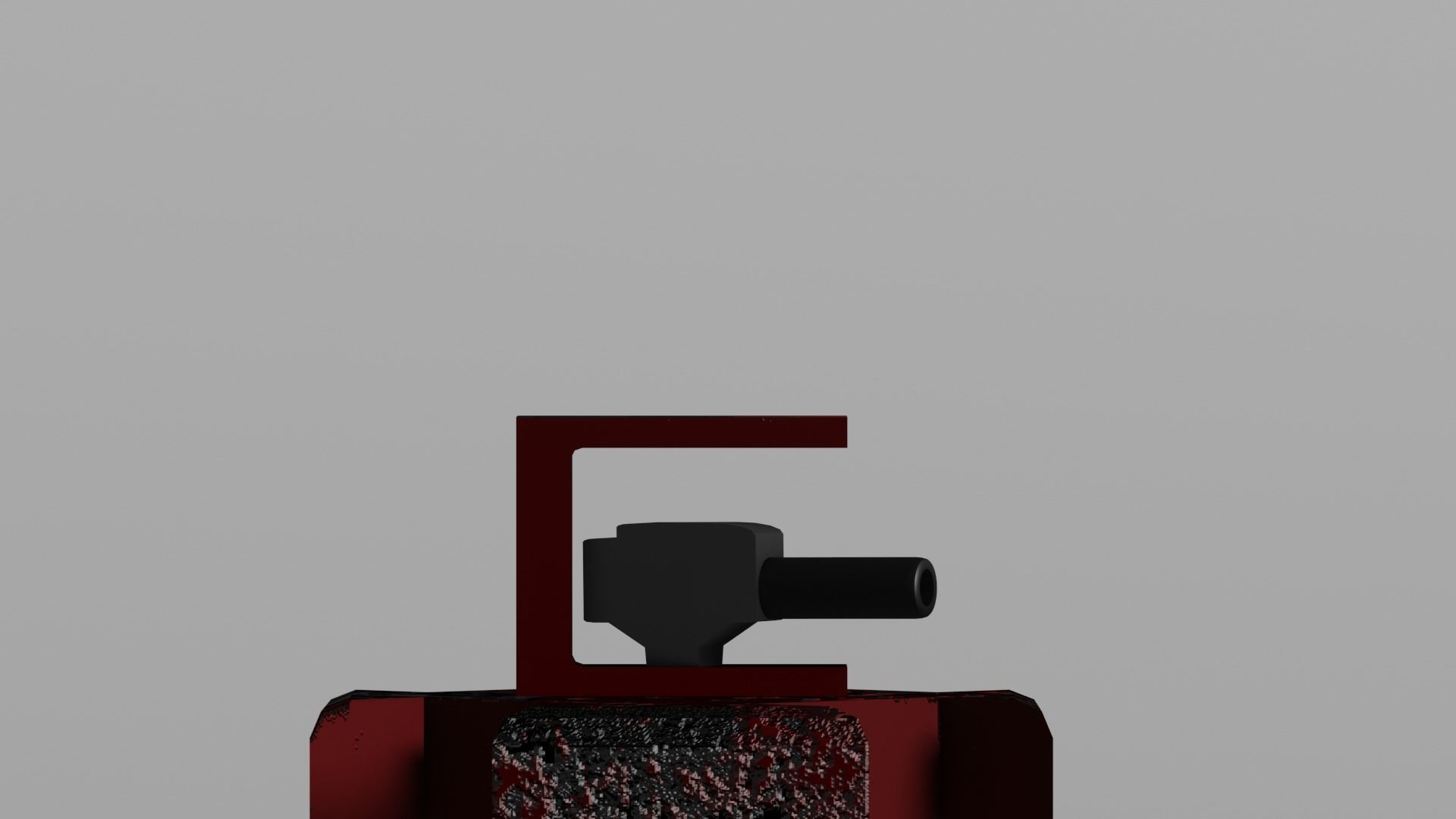 Box Spider Low-poly 3D model_3