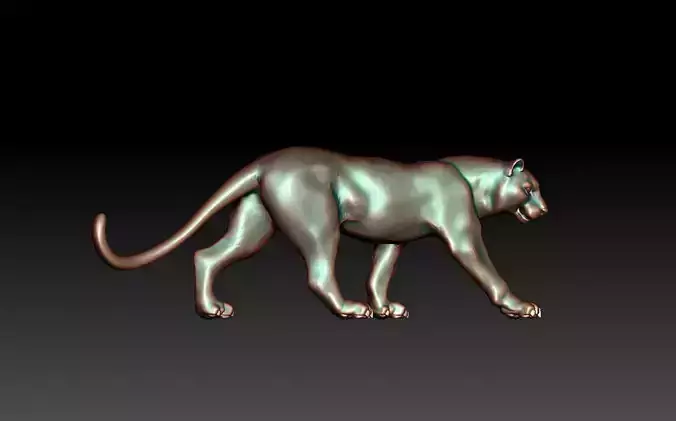 panther 3D print model