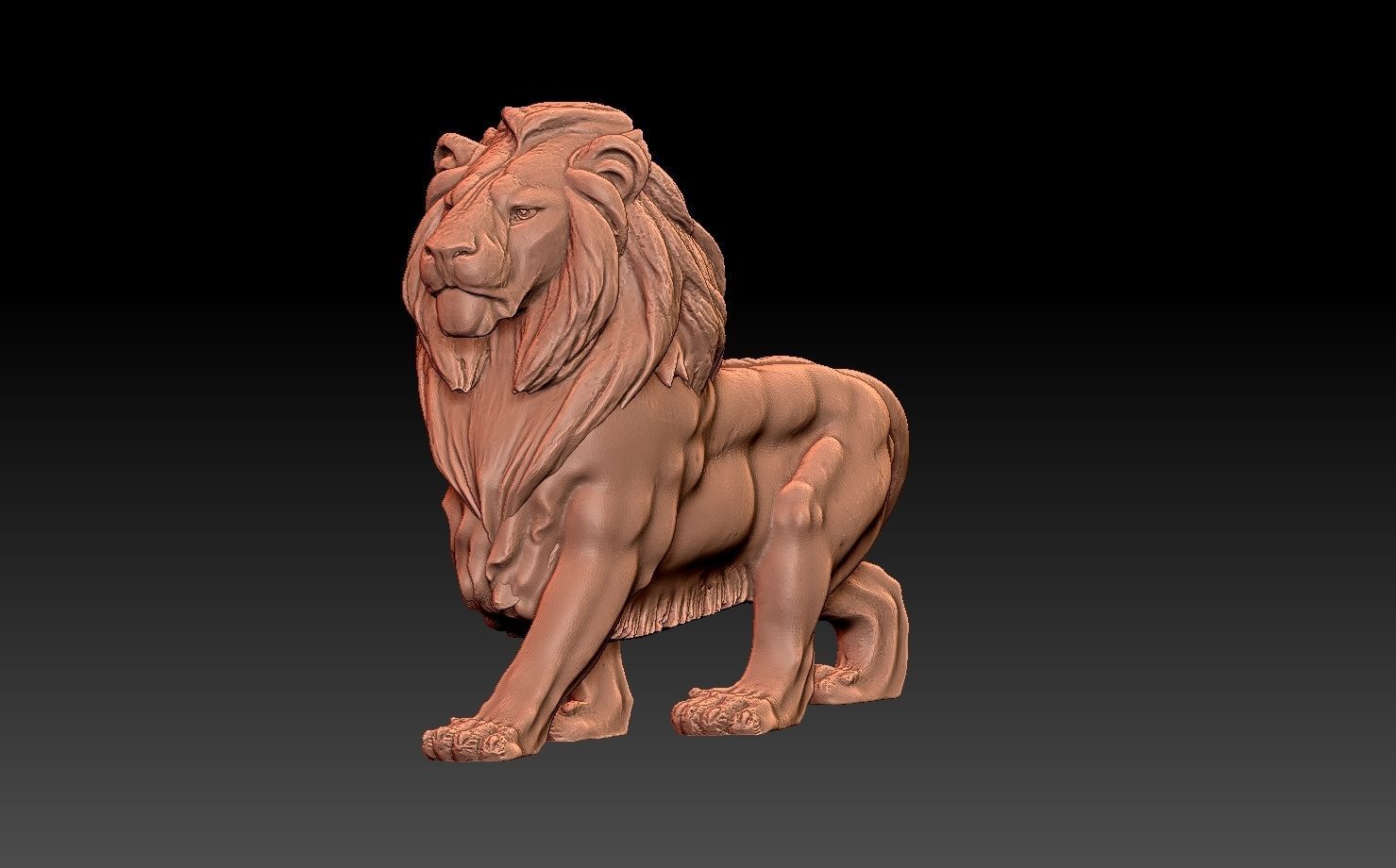 panther 3D print model_23