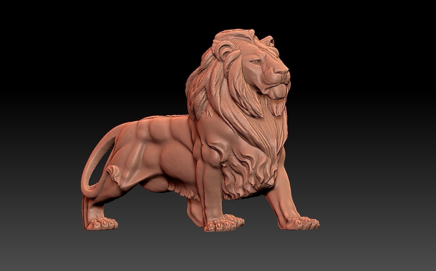 panther 3D print model_24