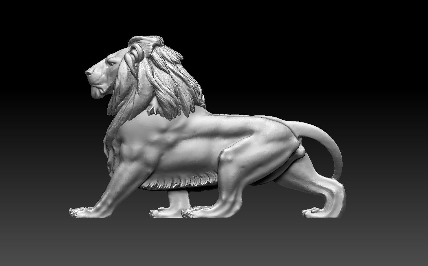 panther 3D print model_11