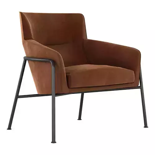 ADELE SWEET Fabric armchair