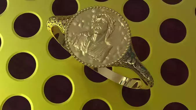 Christ Jesus  Christian Messiah Ring signet