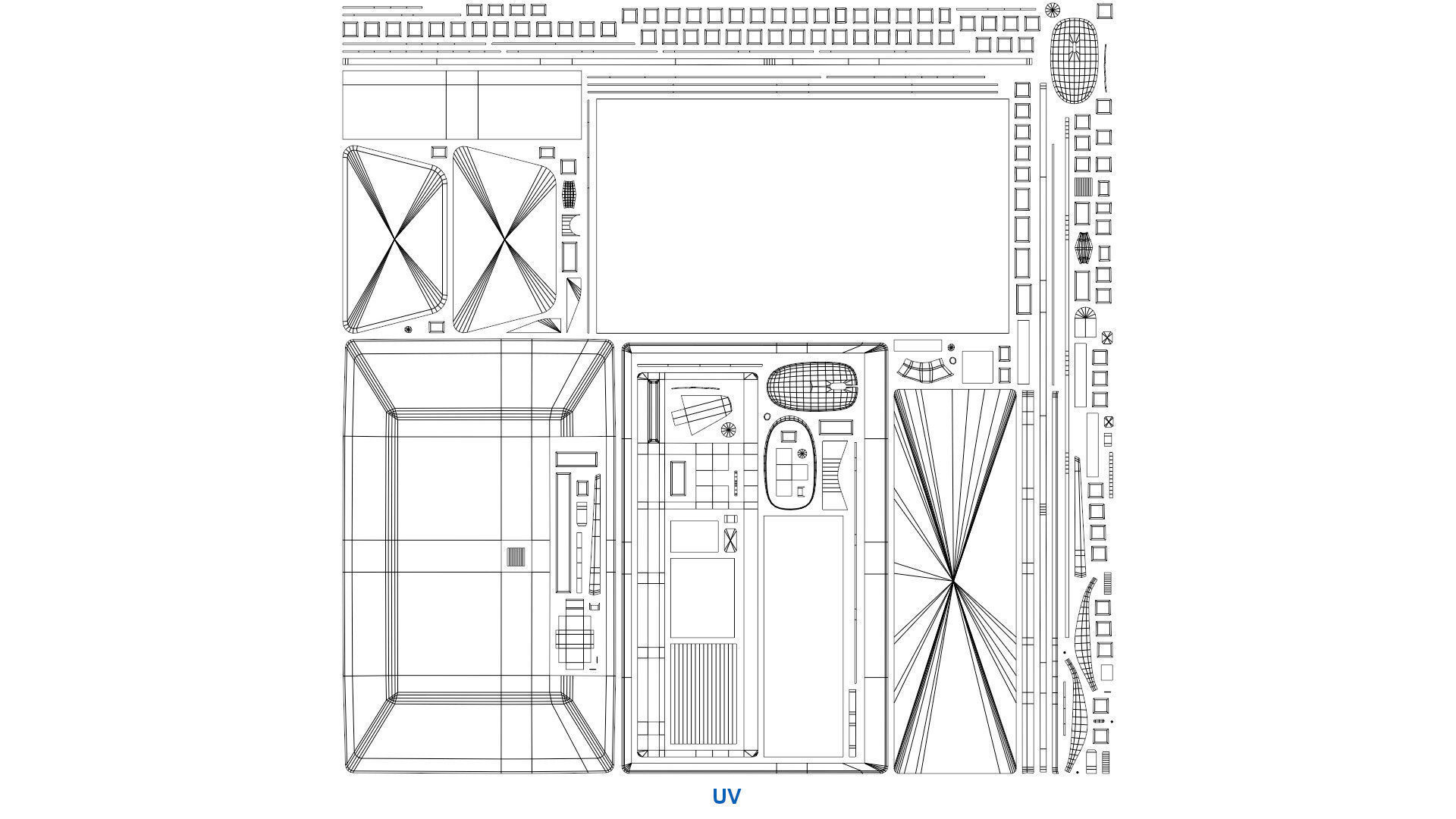 Medical Computer 2B Low-poly 3D model_7
