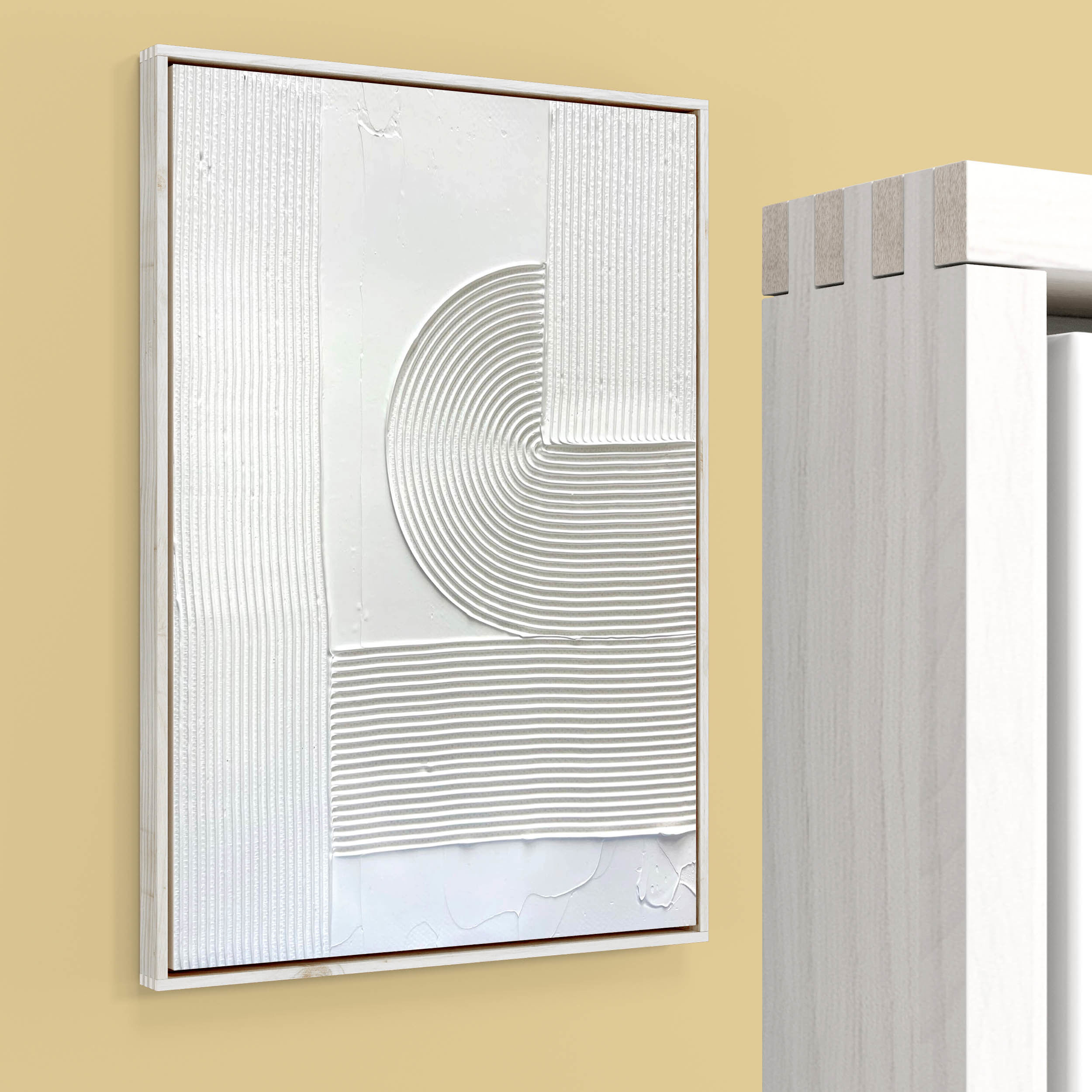 Plaster Two Frame 16 Low-poly 3D model_4