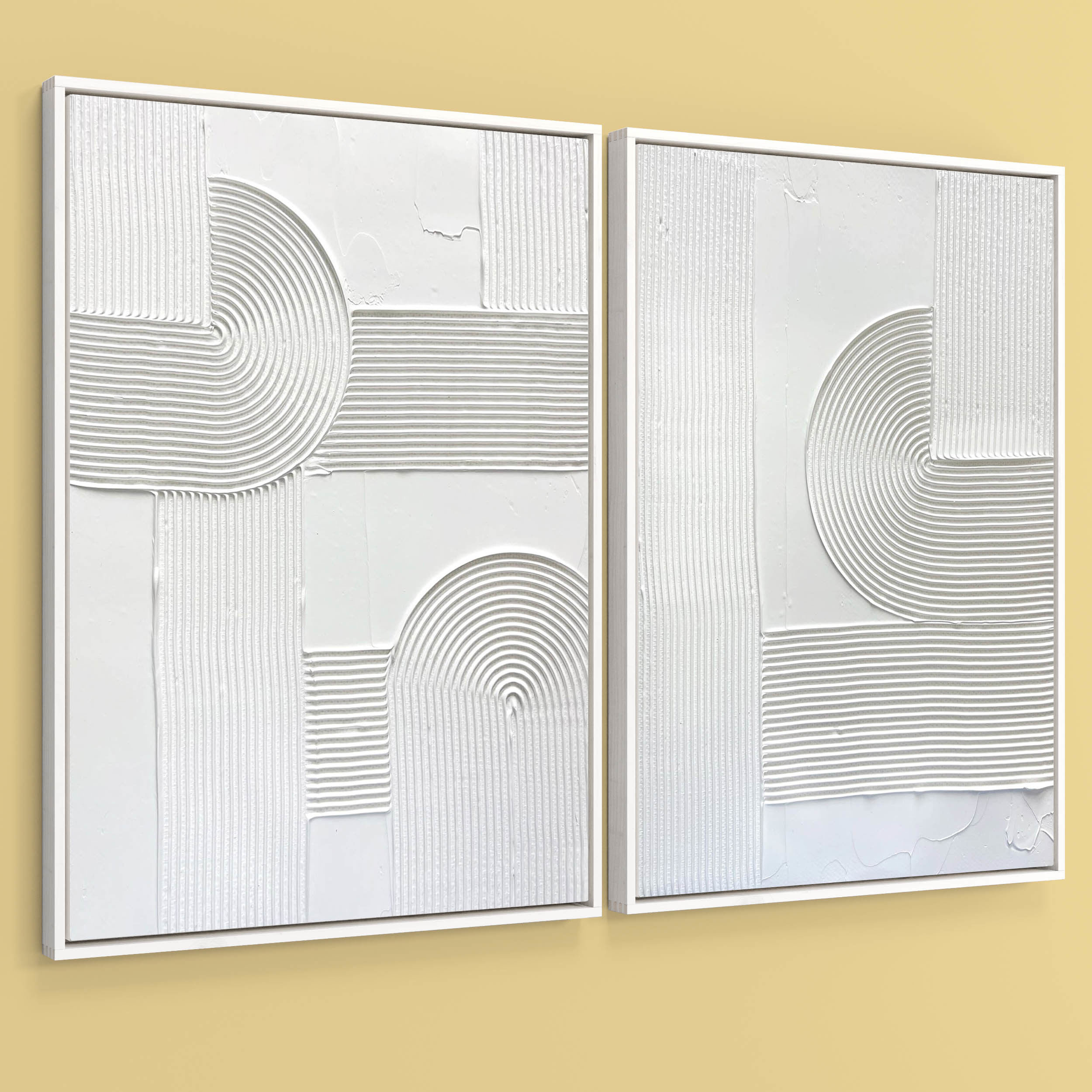 Plaster Two Frame 16 Low-poly 3D model_6