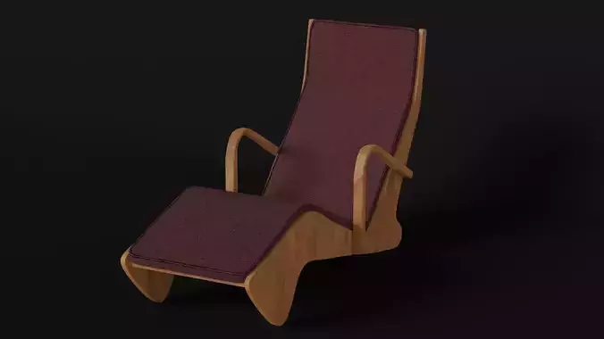 Marcel Breuer Chair 3D model 3D model