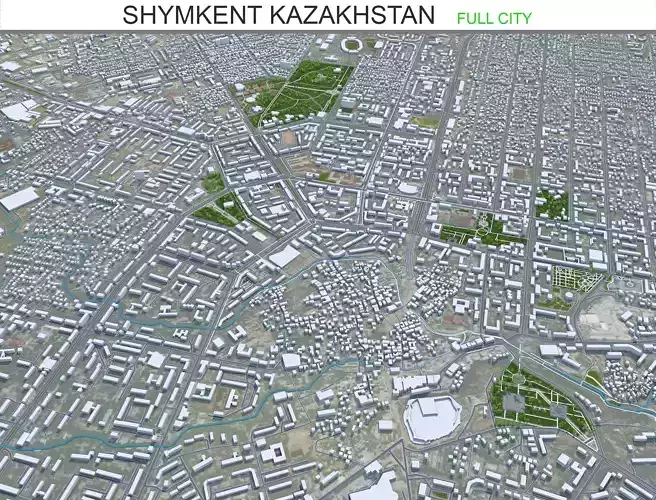 Shymkent Kazakhstan 40km